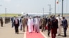 Les Présidents Macky Sall du Sénégal et Ibrahim Boubacar Keita du Mali à Bamako, le jeudi 23 juillet 2020. (Photo Présidence Malienne via Twitter)
