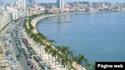 Avenida 4 de Fevereiro, a Marginal, em Luanda