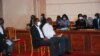 L’audience du Conseil constitutionnel sur le dépassement des mandats de certains responsables d’entreprises d’Etat suite au recours du Front des démocrates Camerounais à Yaoundé, le 7 septembre 2021. 