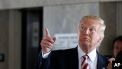 Le candidat républicain à la Maison Blanche, Donald Trump, à Milwaukee, dans le Wisconsin, le 16 août 2016.