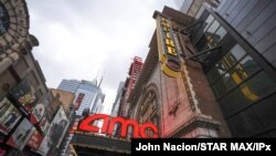 About 70% of U.S. movie theaters are currently open; those in the country's top markets, Los Angeles and New York, remain closed.