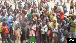 FILE - The number of Nigerian refugees fleeing to Cameroon to escape Boko Haram terrorism has doubled within the past month. Shown here is a refugee camp in Minawao on Cameroon's northern border with Nigeria, Feb. 23, 2015. 