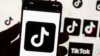 Logo TikToka na mobilnom telefonu