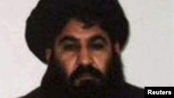 Le ollah Akthar Mansour, chef des rebelles talibans afghans