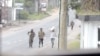 Video ya AFP TV na Goma mokolo mwa 25 2025, motalisibato ba mandoki bazali kotambola na Goma mpe baike bamemi mikumba.