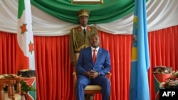 Perezida w'Uburundi Pierre Nkurunziza ari ku kirimba ciwe i Bujumbura, itariki 29/06/2017.