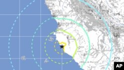 秘魯地震造成83人受傷。