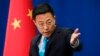 Juru bicara Kementerian Luar Negeri China Zhao Lijian 