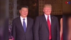 Donald Trump ante su primera visita a China