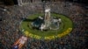 Massive Rally for Catalonia's Secession in Barcelona