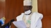 Le Président de l’Assemblée nationale prononce son discours après sa réélection à Yaoundé, le 18 mars 2021(VOA/Emmanuel Jules Ntap)