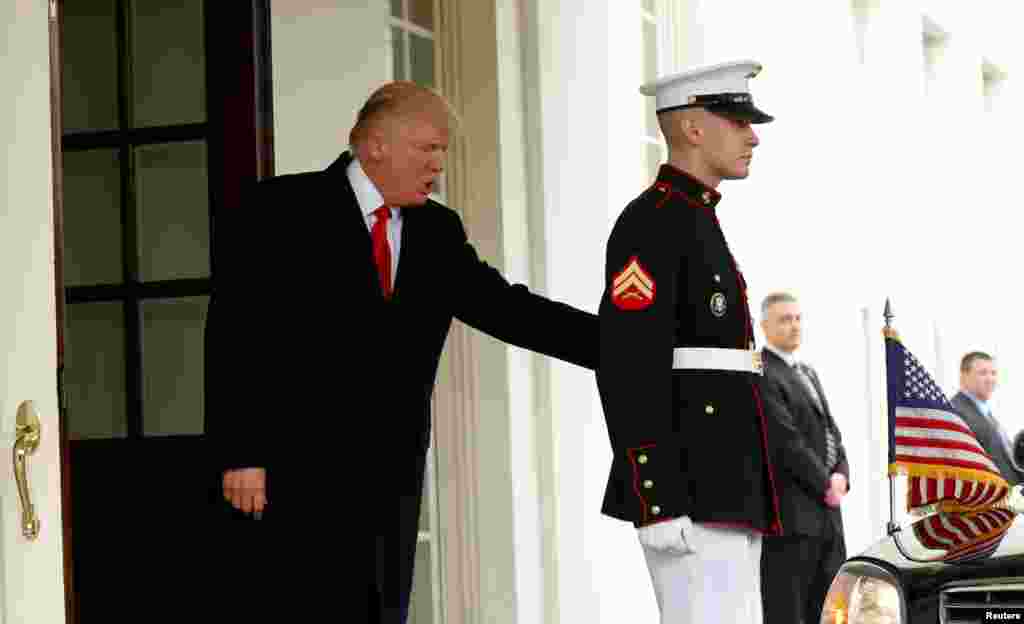 Firai Ministan kasar Iraqi Haider al-Abadi ya gana da takwaran aikinsa na Amurka Donald Trump a Fadar White House, inda suka tattauna kan al'amuran huldodin da suka shafi kasashensu, a ranar Litinin 20 ga watan Maris 2017.
