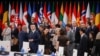 Para pemimpin NATO bertemu Kamis (30/6) di Madrid, Spanyol, untuk hari terakhir pertemuan puncak. (Foto: Reuters)