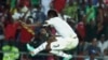 L'attaquant international ghanéen Asamoah Gyan, 23 janvier 2015.