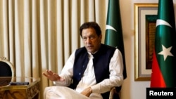 Waziri Mkuu wa zamani wa Pakistan Imran Khan 