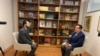 Ministro de Salud de Colombia, Fernando Ruiz, durante visita a Washington para coordinar más ayuda en vacunas para Colombia.
