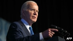 Američki predsjednik Joe Biden govori tokom godišnje "Večere fonda za borbu za slobodu" NAACP podružnice u Detroitu Michigan, 19. maja 2024.