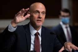 FDA Commissioner Stephen Hahn testifies before a U.S. Senate Senate Health, Education, Labor, and Pensions Committee at a hearing to examine COVID-19, focusing on an update on the federal response at the U.S. Capitol in Washington, Sept. 23, 2020.