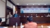 지난 27일 서울 국회도서관 회의실에서 열린 '북한주역들이 말하는 북한 자유화전략' 토론회에서 수전 숄티 자유북한연합 대표가 격려사를 하고 있다.