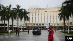 Le palais présidentiel du Gabon, le 18 décembre 2019. (Photo: Steve JORDAN / AFP)