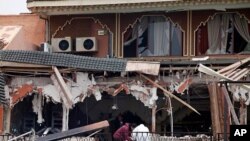 Explosion meurtrière au Maroc. Photo AP