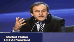 Michel Platini, president sortant de l'UEFA