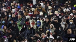  Protetsta kundër vendimit të qeverisë për anëtarësim në BE, Tbilisi, Gjeorgji