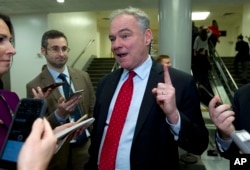 Senador Tim Kaine, demócrata por Virginia.