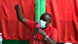 Le Secrétaire général de l'UNITA, lvaro Chikwamanga