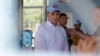 FILE: William Heidt, U.S. Ambassador to Cambodia, at a study tour about the Cambodia Mine Action Center (CMAC)’s Training Center in Kampong Chhnang province, on Friday, March 31, 2017. (Sun Narin/VOA Khmer)