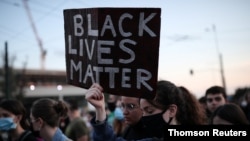 Protest following the death of George Floyd in Athens