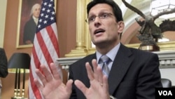 El líder de la mayoría republicana en el Congreso, Eric Cantor considera que la “supercomisión” alcanzará un acuerdo.