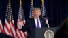 FILE - President Donald Trump speaks during a news conference at his Trump National Golf Club in Bedminster, New Jersey, Aug. 15, 2020.