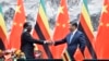 VaEmmerson Mnangagwa nemutungamiri weChina VaXi Jinping 