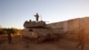 Israeli soldiers are positioned near the northern Israeli settlement of Shtula along the border with Lebanon, May 19, 2021. Several rockets were fired from southern Lebanon towards Israel Wednesday.