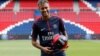 Le joueur du PSG Neymar Jr lors d'une conférence de presse à Paris, France, le 4 août 2017.