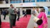 Le président somalien, Mohamed Abdullahi Mohamed, reçu par son homologue érythréen, Issaias Afeworki (à g.) à Asmara, en Erythrée, 28 juillet 2018. (Twitter/Villa Somalia)