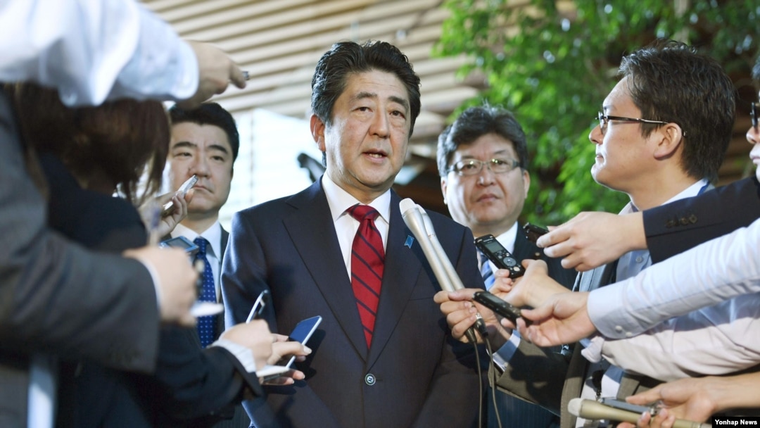 資料照：日本前首相安倍晉三