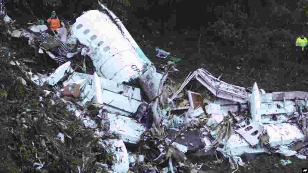 L'avion s'est écrasé vers 22 h heure locale à Cerro Gordo dans la municipalité de L'Union, une région montagneuse, située à environ 50 km de Medellin, en Colombie.