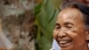Former Khmer Rouge district chief Im Chaem tells a reconciliation meeting of former cadres and the group's victims in Anlong Veng, Cambodia that the Khmer Rouge in the town want no further prosecutions of its members, 09 Apr 2010