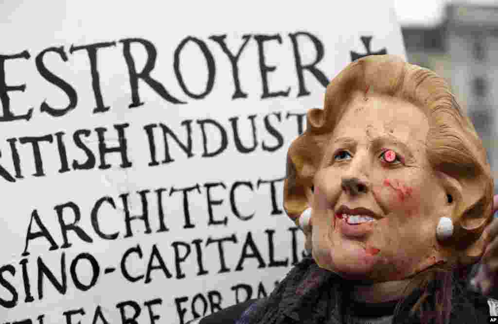 Thatcher's most strident critics had long vowed to hold a gathering in central London on the Saturday following her passing, and the festivities were an indication of the depth of the hatred which some Britons still feel for their former leader.
