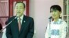 Sekjen PBB Bertemu Aung San Suu Kyi di Rangoon
