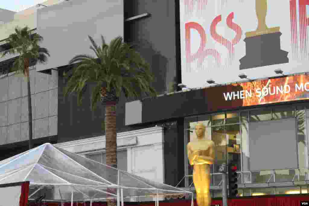 Hollywood vibre au rythme des Oscars, Los Angeles, Californie, le 22 février 2015