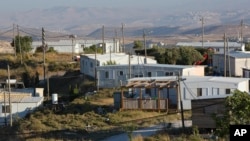Amona, colonie non autorisée à l'est de Ramallah, en Cisjordanie , le 16 novembre 2016.