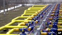 Des gazoducs entre la Russie et l'Ukraine