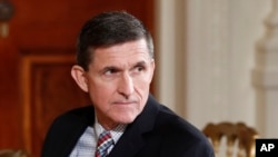 L'ancien conseiller à la sécurité nationale de Donald Trump, Michael Flynn, accusé d’avoir menti au FBI, 10 février 2017.