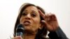 Sen. Kamala Harris, D-Calif., speaks to students at Drake University in Des Moines, Iowa, Jan. 28, 2019.
