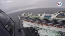 Pasajeros de crucero con brote de coronavirus desembarcan en California