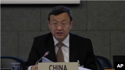 Wang Shouwen, vice-ministre chinois du Commerce, le 12 juillet 2017.