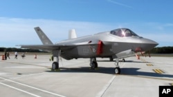 미국 록히드마틴사가 제작한 F-35 전투기.